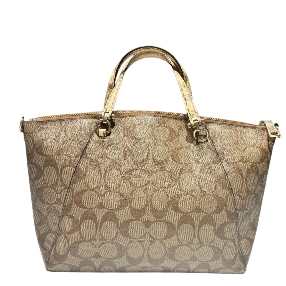 Coach Women's Signature Prairie Satchel - Picture 2 of 12